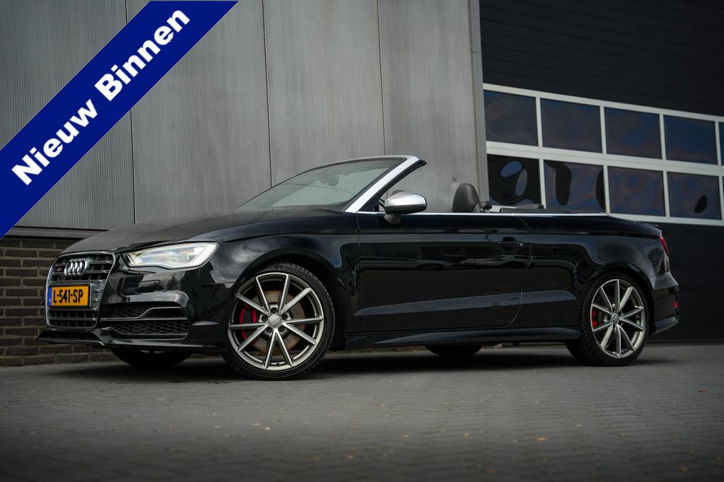 Audi S3 Cabriolet 2.0 TFSI 301 pk S3 Quattro Pro Line Plus S, Automaat, S3, Gebruikt, Zwart
