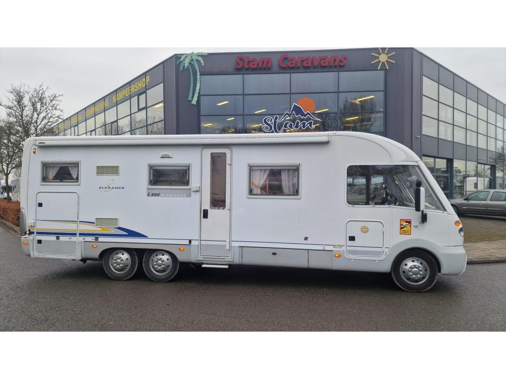 Bürstner Elegance i820 automaat alde verwar, Buitenlamp, Fiat, Winterisolatie, Diesel