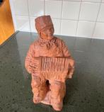 Beeld accordeonist, accordeon. Marian Gobius, Ophalen, Zo goed als nieuw