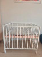 Europe Baby Felix II Box Mat Wit, Ophalen, Gebruikt, Rechthoekig, In hoogte verstelbaar