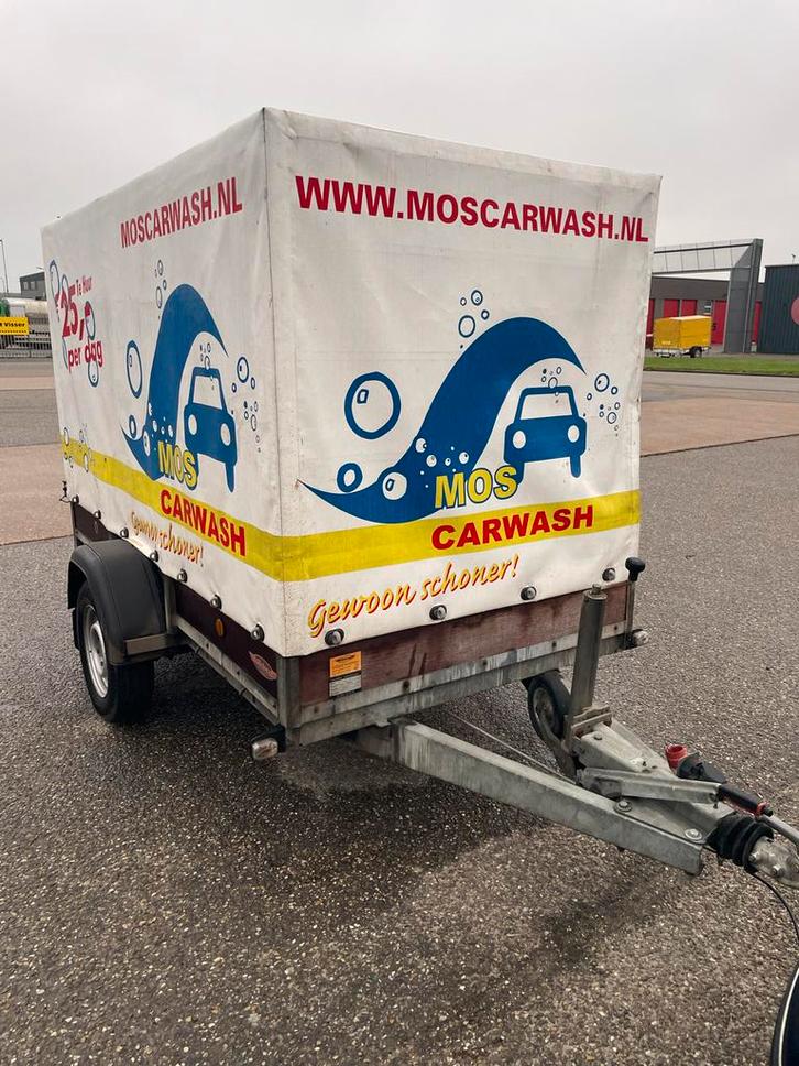 Aanhangwagen met huif, Auto diversen, Aanhangers en Bagagewagens, Gebruikt, Ophalen
