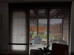 Bruine bamboe lamelgordijnen (2 stuks), Huis en Inrichting, Stoffering | Gordijnen en Lamellen, Ophalen, Gebruikt, Bruin, 200 cm of meer