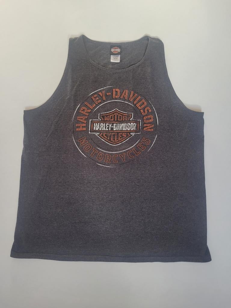 Harley Davidson mouwloos T-shirt - Cape Cod - Maat 2XL, Kleding | Heren, T-shirts, Overige maten, Ophalen of Verzenden, Zo goed als nieuw
