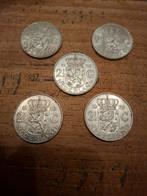 5 zilveren rijksdaalders van juliana,, Ophalen of Verzenden, Koningin Juliana, 2½ gulden