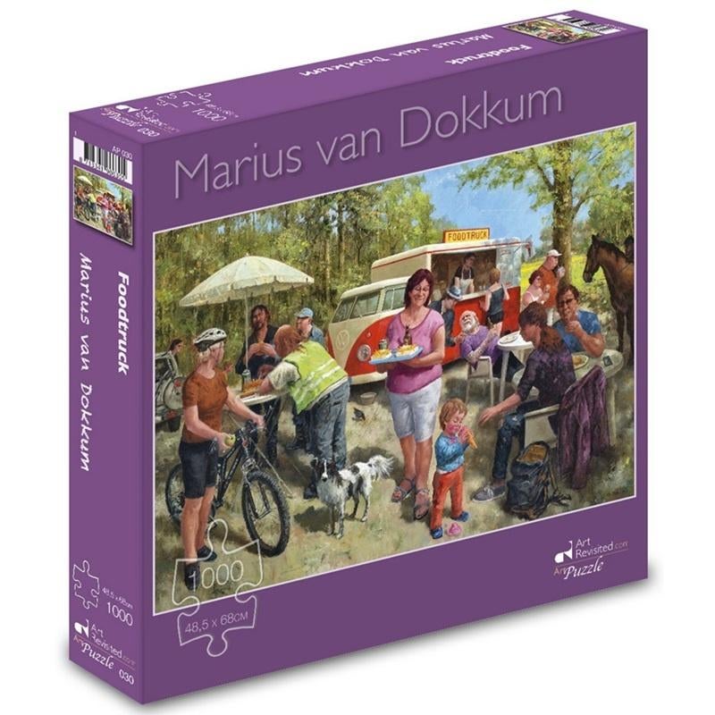 Legpuzzel nieuw 1000 stukken Marius Van Dokkum, Ophalen of Verzenden, 500 t/m 1500 stukjes, Nieuw, Legpuzzel