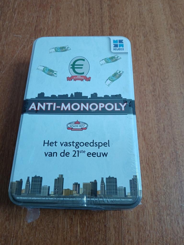 Anti-Monopoly bordspel - Nieuw in plastic, Ophalen of Verzenden, Nieuw