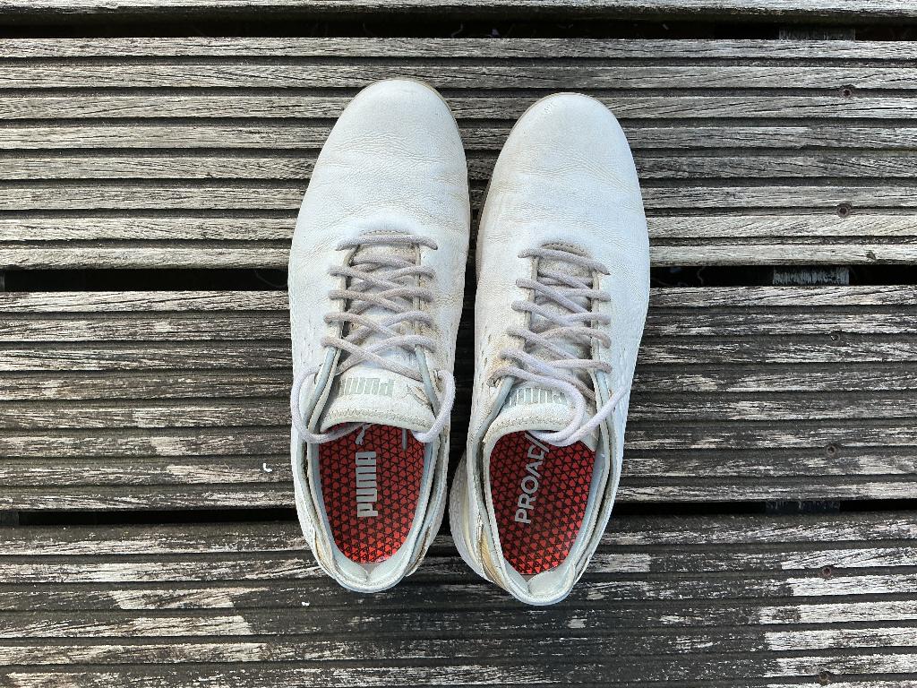 Te koop Puma golfschoenen, Puma, Ophalen of Verzenden, Gedragen, Wit