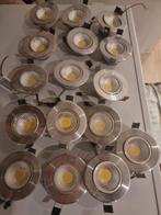 LED spotjes 16 stuks, Ophalen, Metaal of Aluminium, Zo goed als nieuw, Led