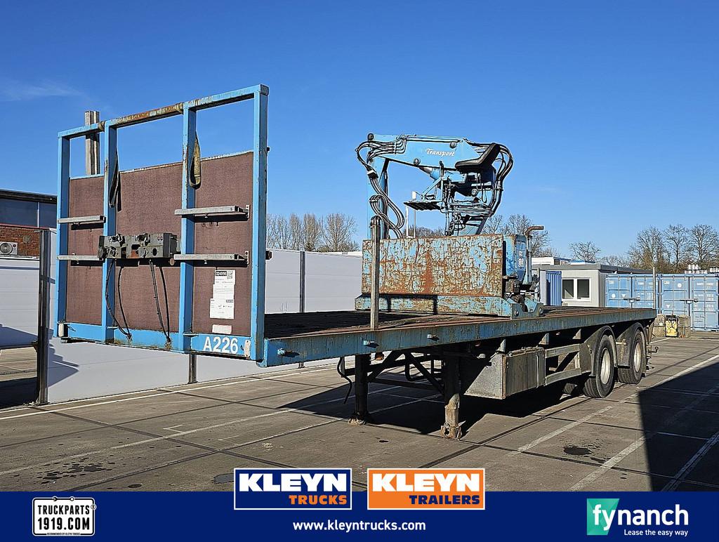 PACTON TBD 237 16 tm stenenoplegger, Auto's, Vrachtwagens, Overige kleuren, Bedrijf, Aanhangers en Opleggers, Te koop