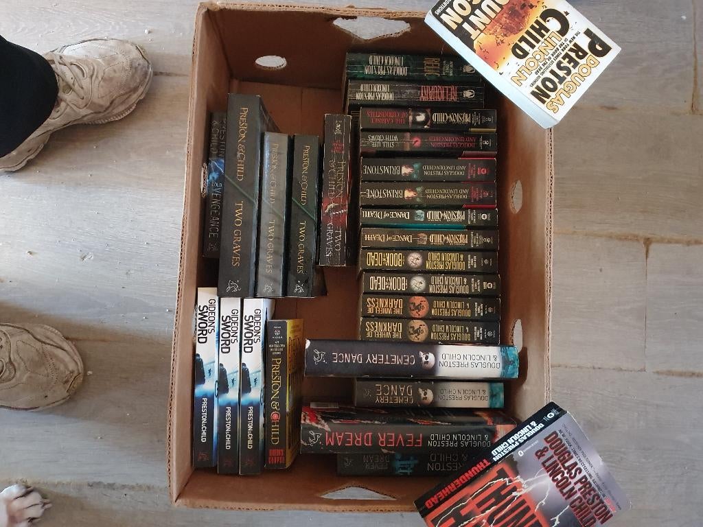 28x preston & child-engels-geode staat-losse verkoop, Ophalen of Verzenden, Zo goed als nieuw