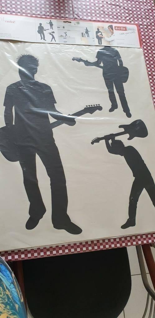 Rockstickers, Verzamelen, Muziek, Artiesten en Beroemdheden, Ophalen, Foto of Kaart