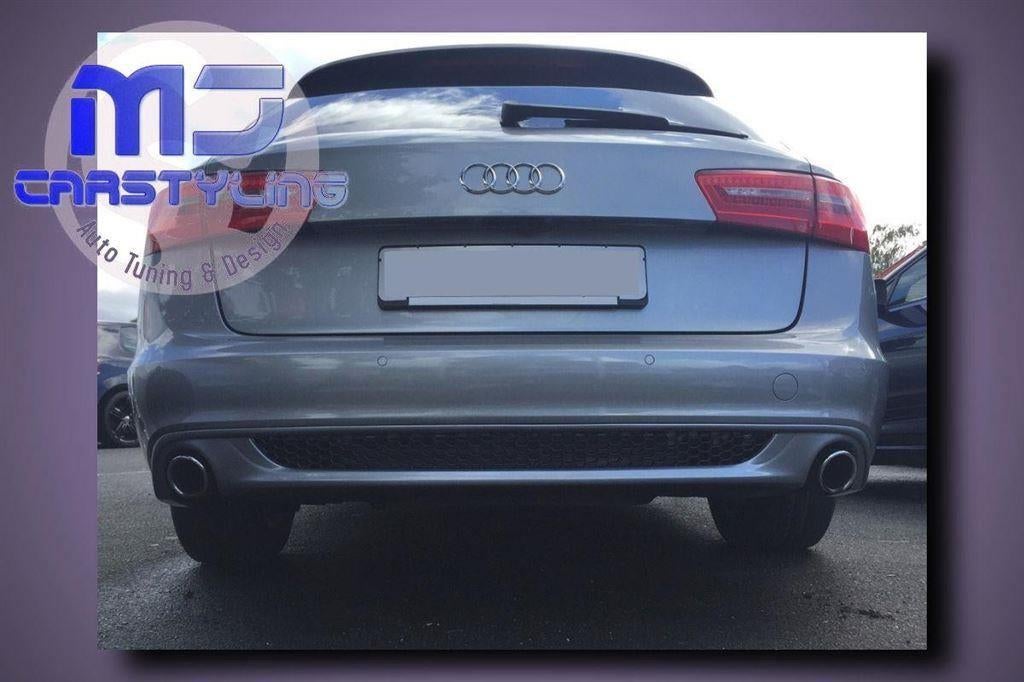 AUDI A6 [C7] - ACHTERBUMPER DIFFUSER [S-LINE LOOK], Auto diversen, Tuning en Styling, Ophalen of Verzenden