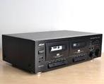 Akai HX-27W Dubbel Cassettedeck met Opnamefunctie, Audio, Tv en Foto, Cassettedecks, Verzenden, Dubbel, Akai, Tape counter