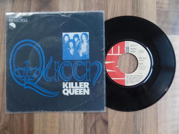 single  Queen - Killer Queen, Cd's en Dvd's, Vinyl Singles, Gebruikt, Single, Rock en Metal, 7 inch, Ophalen of Verzenden