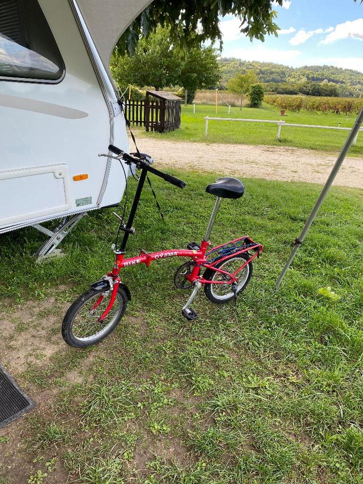 Oyama vouwfiets, Fietsen en Brommers, Fietsen | Vouwfietsen, Gebruikt, Overige merken, 14 tot 16 inch, Totaal opvouwbaar, Ophalen