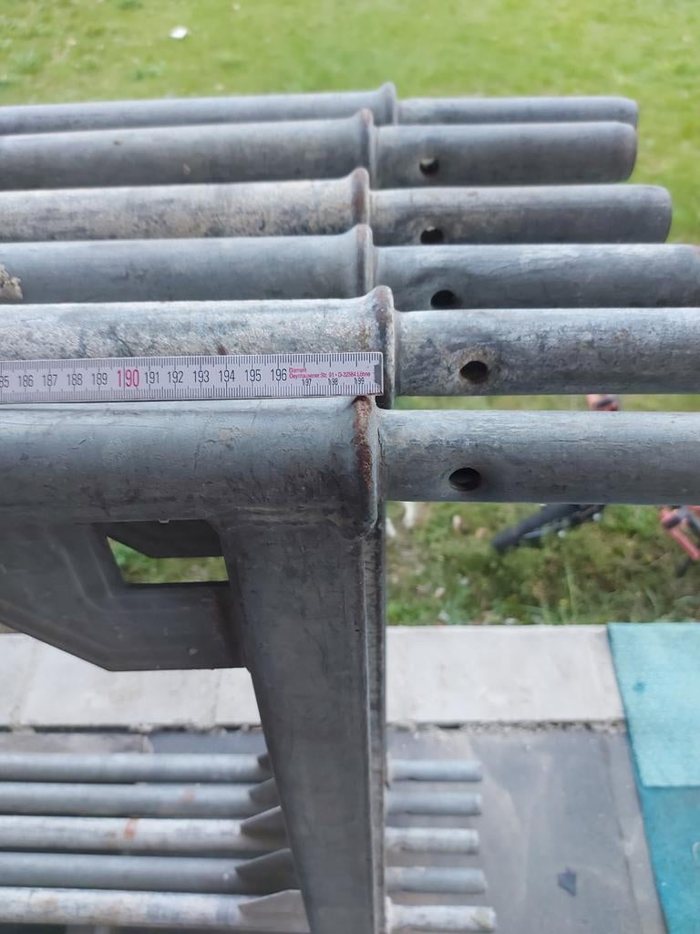 Steigerbokken, Doe-het-zelf en Verbouw, Steigers, Ophalen, Gebruikt, Overige typen, Minder dan 2 meter