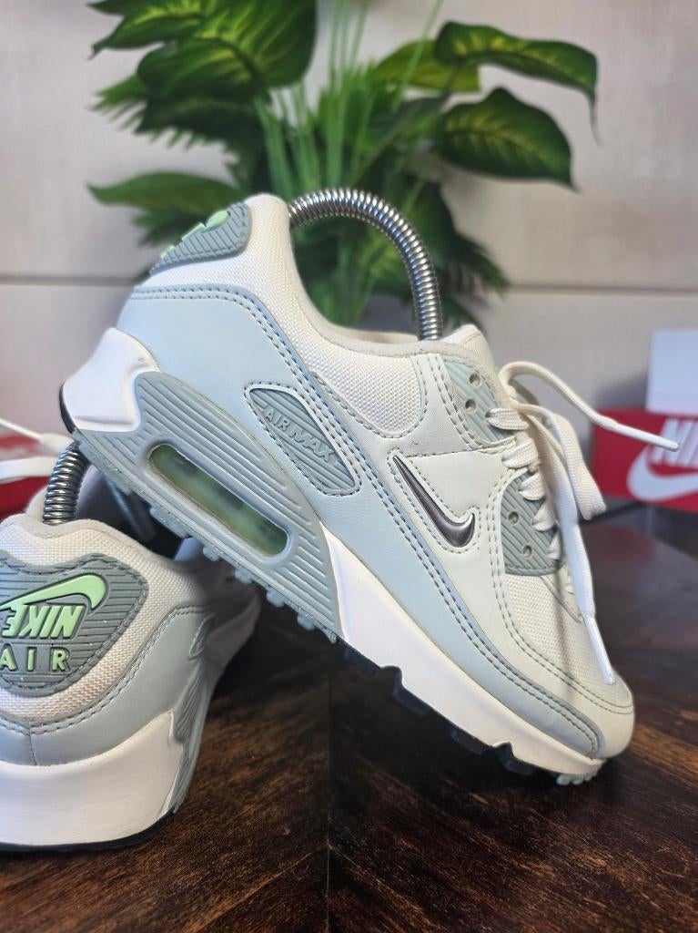 Nike Air Max 90 SE Molten Metal maat 36,5, Blauw, Nike, Ophalen of Verzenden, Nike