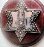 Zilveren jubileum sterrit plaquette NNMC 1954 Groningen, Ophalen of Verzenden