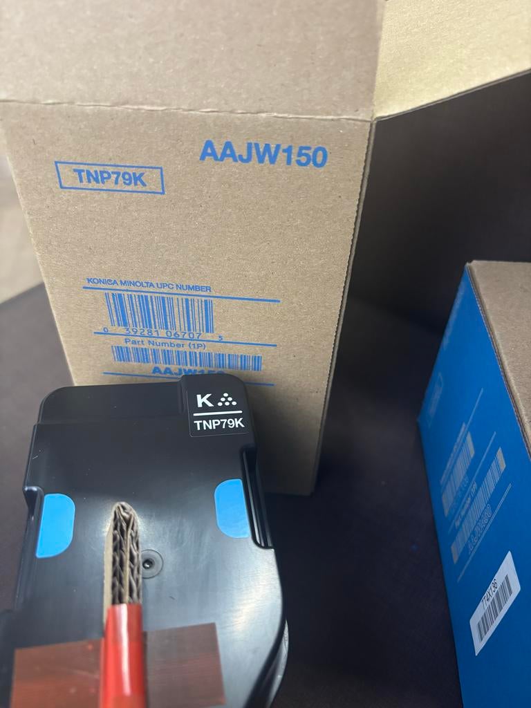 Konica Minolta TNP79K toner cartridge 2 stuks, Ophalen of Verzenden, Nieuw, Laserprinter, Printer