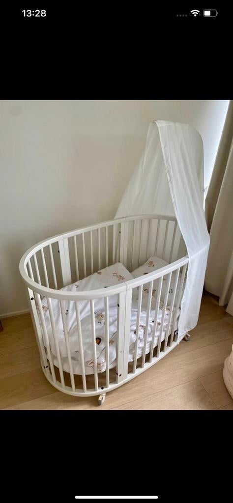 Stokke Sleepi 0-4 jaar, Kinderen en Baby's, Babywiegjes en Ledikanten, Ophalen, Zo goed als nieuw, Ledikant