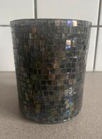 Prachtige kandelaar Rivièra Maison glas windlicht, Ophalen of Verzenden, Zo goed als nieuw, Overige materialen, Minder dan 25 cm