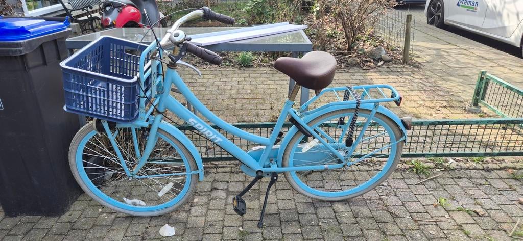 Kinderfiets Spirit 26 inch - Blauw, Fietsen en Brommers, Ophalen, Gebruikt, 20 inch of meer, Spirit