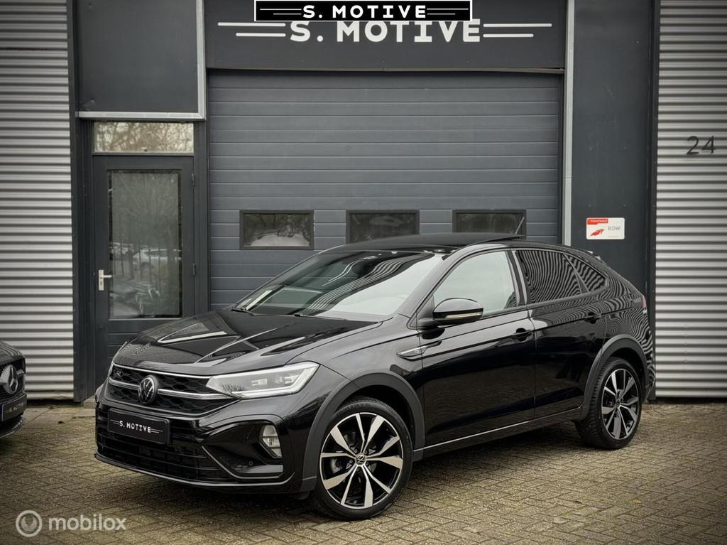 Volkswagen Taigo 1.0 TSI R-Line|Pano|Camera|Keyless|IQ Light, Voorwielaandrijving, 1131 kg, Gebruikt, Zwart