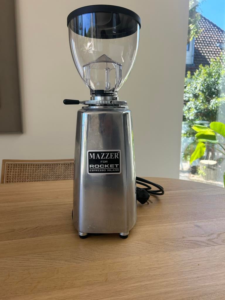 Mazzer Mini Rocket Editie Koffiemolen, Ophalen, Gebruikt, Overige modellen, 10 kopjes of meer