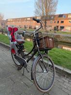 Vogue Elite damesfiets met kinderzitje en mand, Versnellingen, Ophalen, Overige merken, 53 tot 56 cm