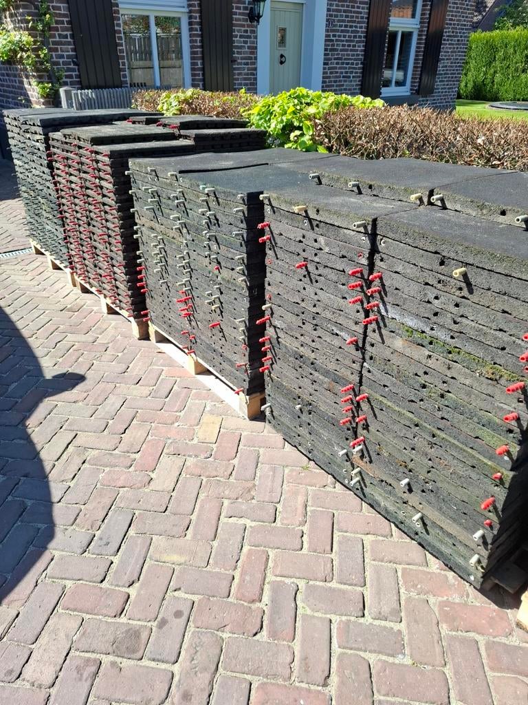 ✅️️ Rubber tegels 50x50x4,5cm Speeltoestellen  Stalmatten, Ophalen, Rubber, Overige typen