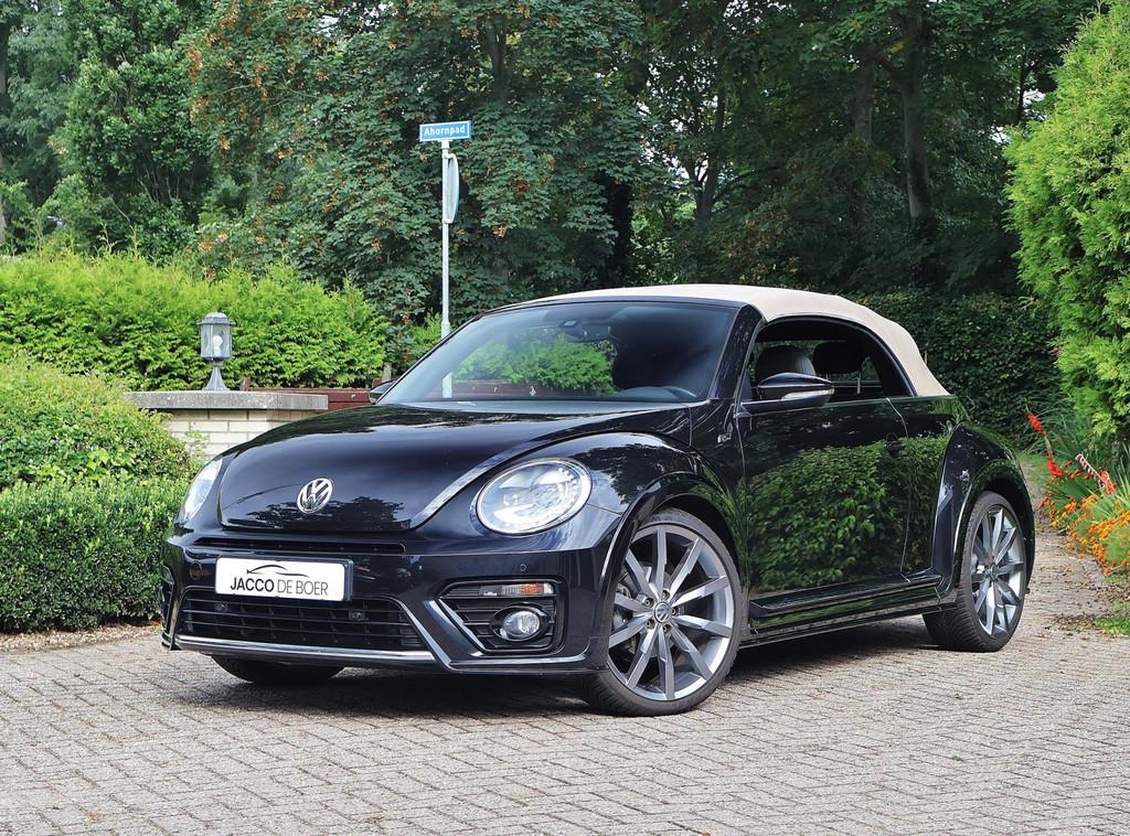 Volkswagen Beetle Cabriolet 1.4 TSI R-Line 150pk, Voorwielaandrijving, Stof, Gebruikt, 4 cilinders