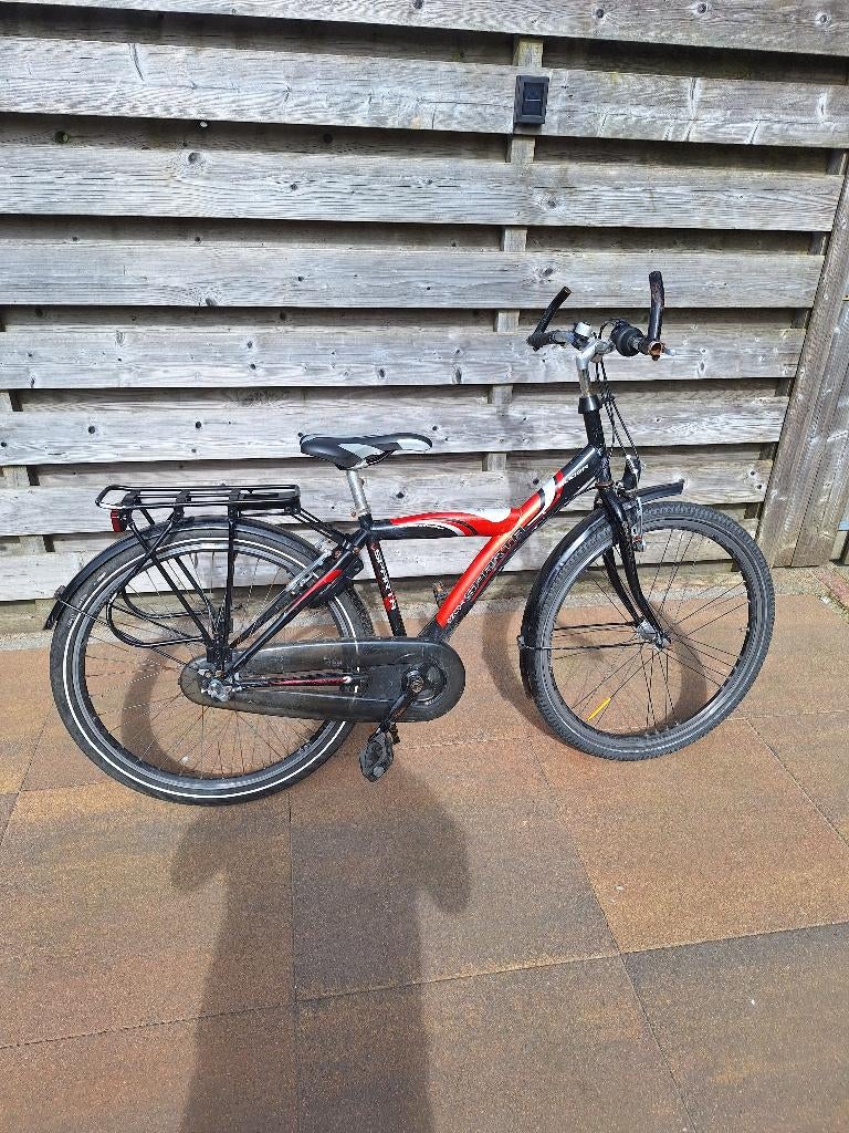 Jongens fiets 26 inch, Fietsen en Brommers, Fietsen | Jongens, Sparta, Gebruikt, Versnellingen, Ophalen