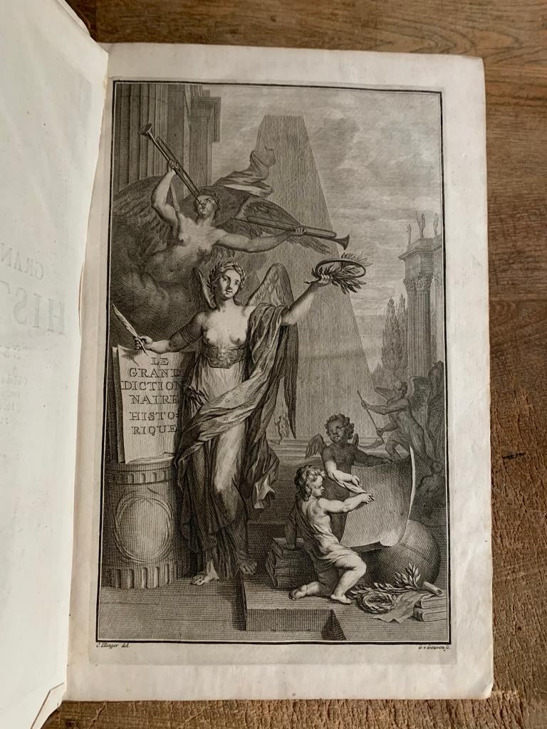 Moreri Grand dictionnaire historique 1702 4 delen compleet, Ophalen of Verzenden