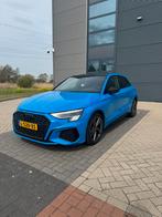 Audi A3 Sportback black edition | 204PK | Pano | Camera, 4 cilinders, 1535 kg, Blauw, Plug-in hybride