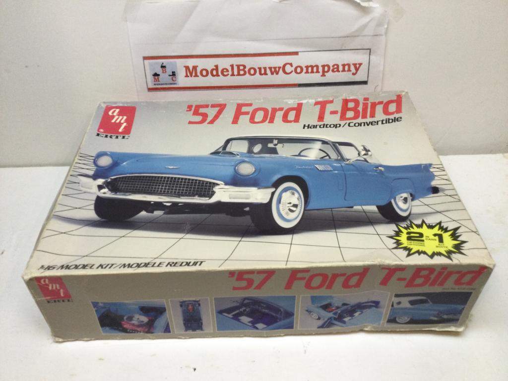 AMT 6721 ‘57 FORD T -Bird  1:16, Overige merken, Gebruikt, Auto, Groter dan 1:32