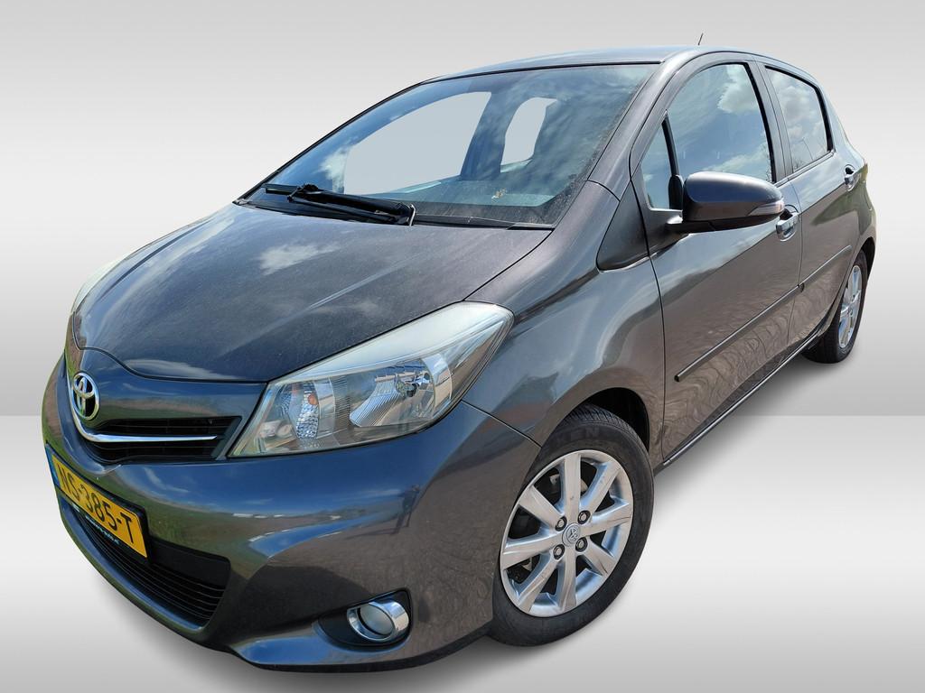 Toyota Yaris 1.3 VVT-i Dynamic LPG G3 ! (bj 2012), Auto's, Voorwielaandrijving, Euro 5, Zwart, 4 cilinders