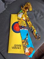Vintage Gianni Versace zijden stropdas - Jaren '90, Overige kleuren, Gianni Versace, Nieuw, Ophalen of Verzenden