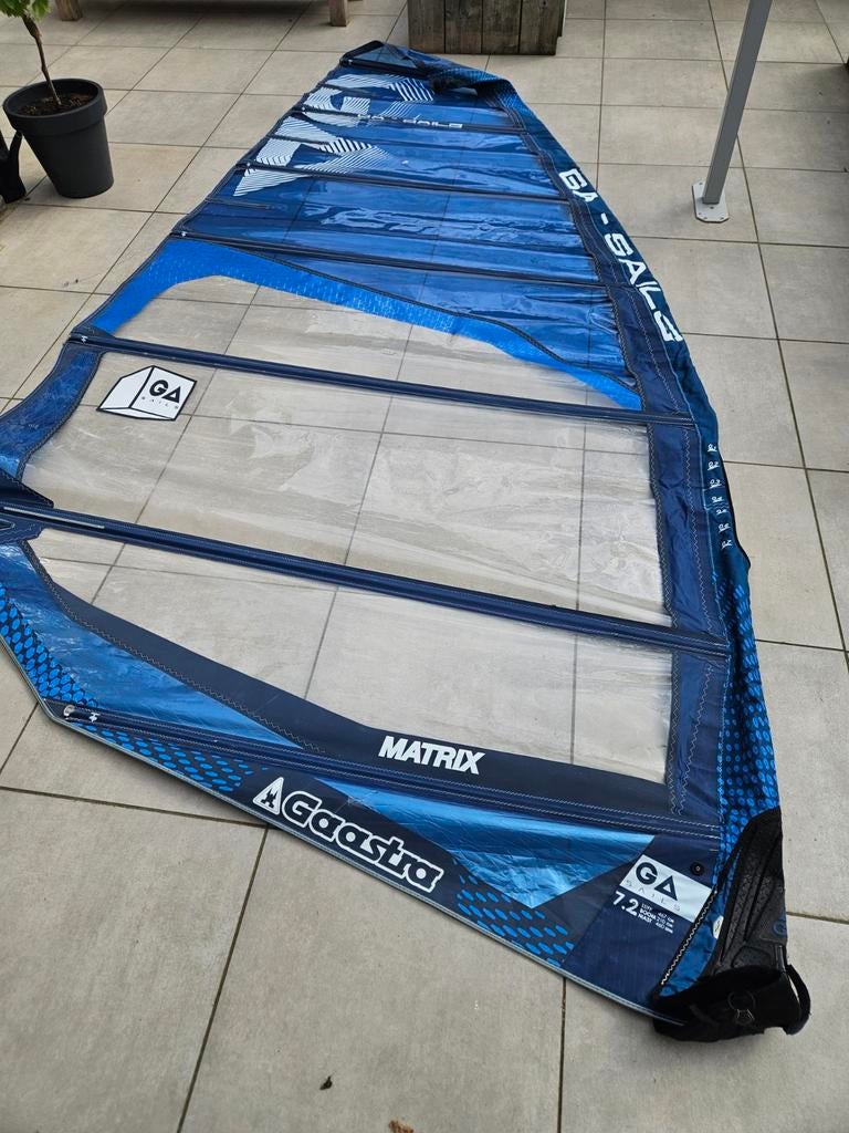 Gaastra Matrix 7.2 windsurfzeil, Watersport en Boten, Windsurfen, Ophalen, Gebruikt, Zeil