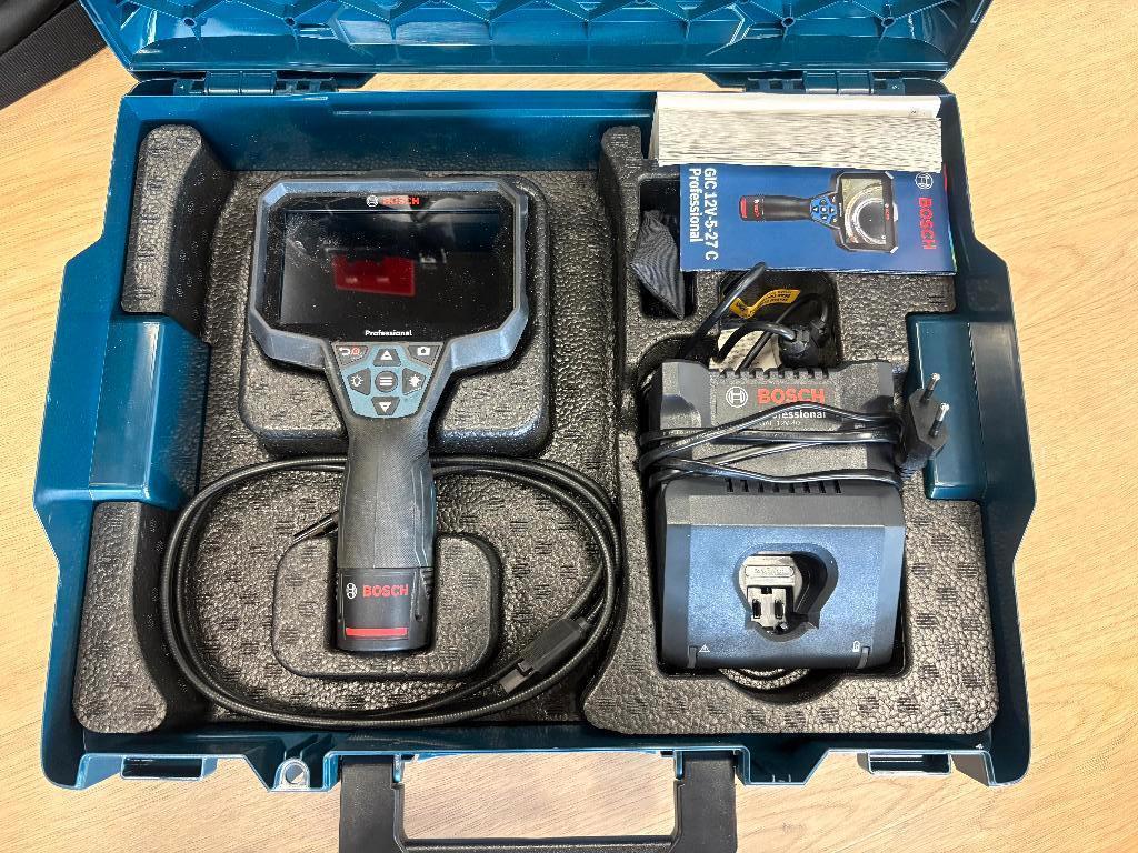 Bosch GIC 12V-5-27 C Inspectiecamera, Doe-het-zelf en Verbouw, Meetapparatuur, Ophalen of Verzenden, Zo goed als nieuw, Overige meters