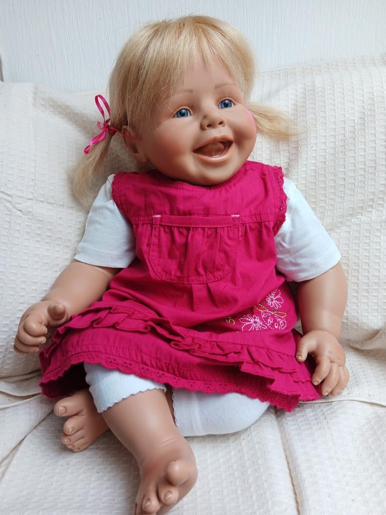 Kunstenaars pop Brigitte Leman gelimiteerd, Verzamelen, Poppen, Nieuw, Pop, Ophalen of Verzenden