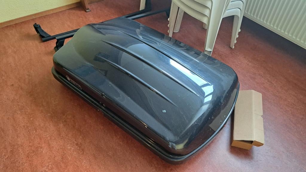 Modula Ciao / New Voyager dakkoffer - 75kg laadvermogen, Auto diversen, Dakkoffers, Ophalen, Zo goed als nieuw