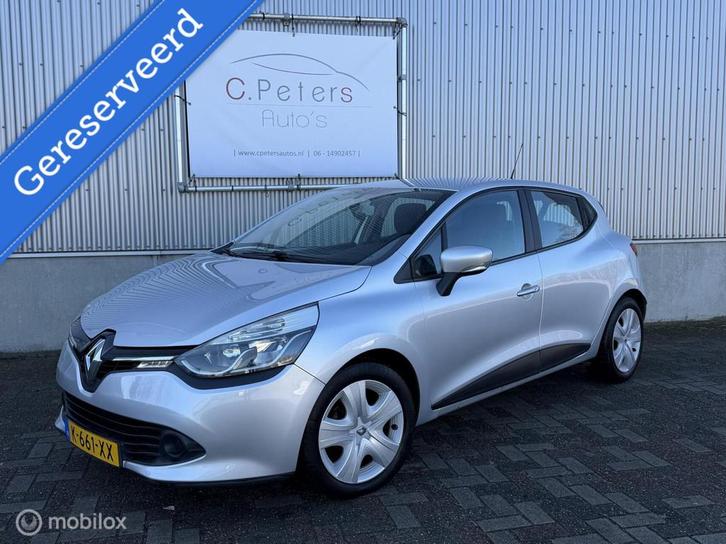 Renault Clio 0.9 TCe Expression 2014 / Navigatie / Parkeerse, Auto's, Renault, Bedrijf, Clio, ABS, Airbags, Airconditioning, Alarm