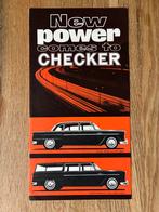 1964 Checker brochure, Ophalen of Verzenden, Zo goed als nieuw, Overige merken