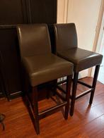 Barkrukken, Huis en Inrichting, Barkrukken, 2 krukken, Ophalen, Gebruikt, 90 cm of meer