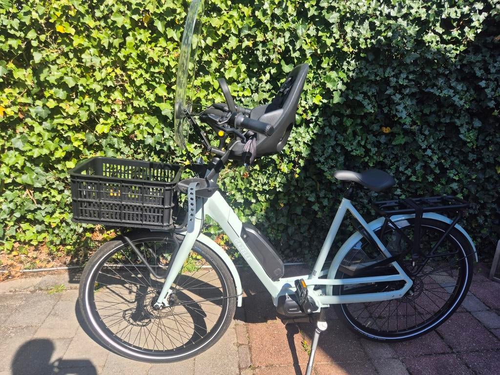 Gazelle Bloom C7 elektrische fiets light olive, 55 tot 59 cm, Ophalen, Zo goed als nieuw, Gazelle
