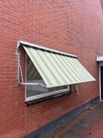 Zonnescherm groen-wit gestreept, Ophalen, Gebruikt, Minder dan 250 cm, Uitvalscherm