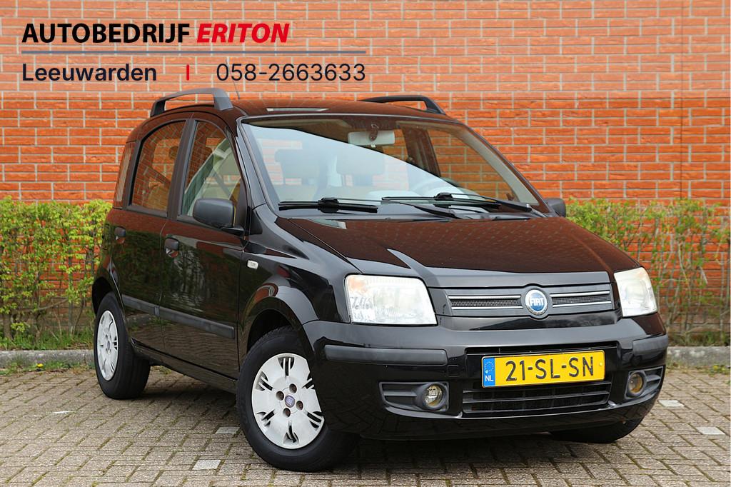Fiat Panda 1.2 60pk SportSound | NL-auto | 5 deuren | Elek., Voorwielaandrijving, Elektrische ramen, Gebruikt, Zwart