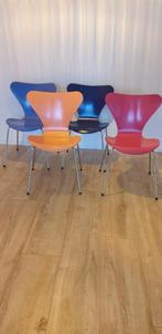 FRITZ HANSEN Originele Vlinderstoelen 4x (1993), Huis en Inrichting, Stoelen, Ophalen, Gebruikt, Blauw
