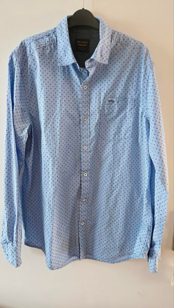 pme legend overhemd, Blauw, Ophalen of Verzenden, Zo goed als nieuw, Overige halswijdtes