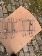 2x RVS Fenderhouders voor fenders van 16 cm, Watersport en Boten, Bootonderdelen, Ophalen, Gebruikt, Dekbeslag, Zeilboot of Motorboot